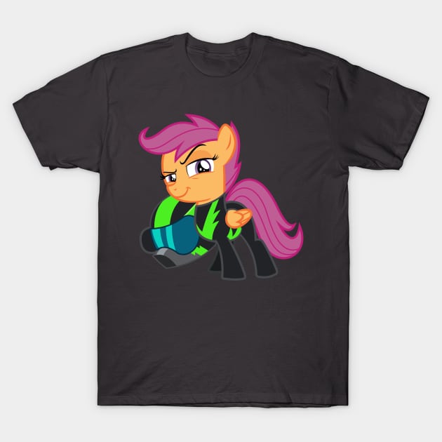 Washouts Scootaloo T-Shirt by Rutger_J